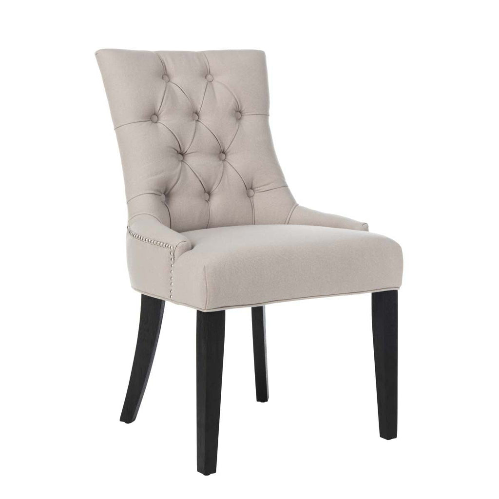 Abby 19''H Tufted Side Chairs (Set of 2) | Safavieh - MCR4701-Taupe