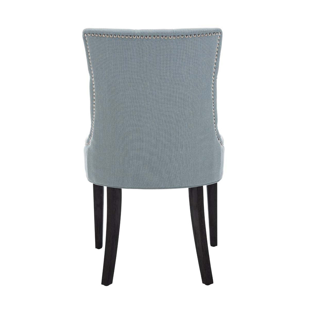 Abby 19''H Tufted Side Chairs (Set of 2) | Safavieh - MCR4701-Sky Blue