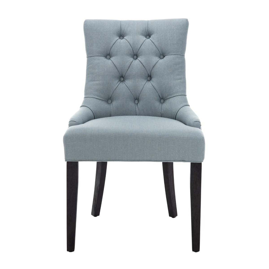 Abby 19''H Tufted Side Chairs (Set of 2) | Safavieh - MCR4701-Sky Blue