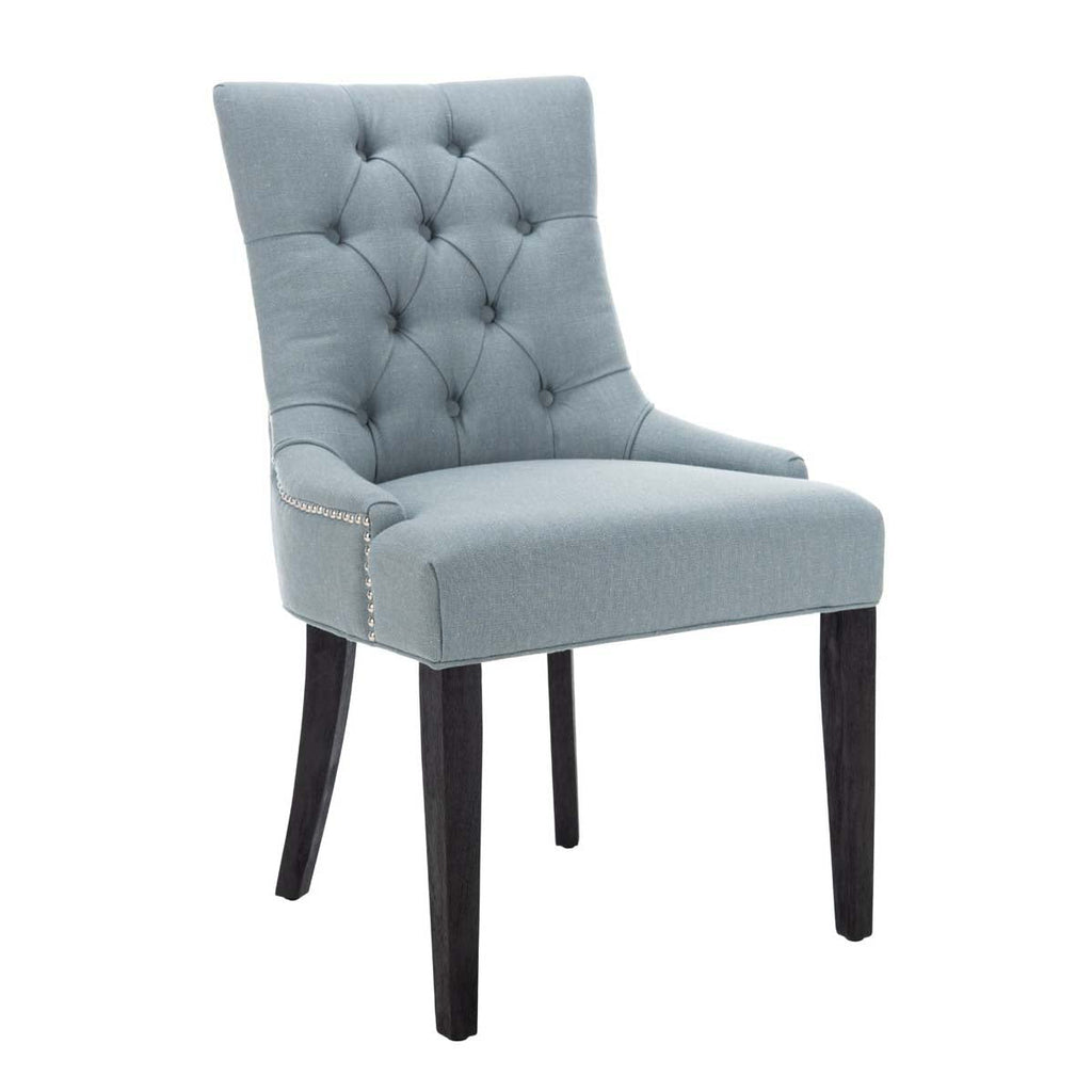 Abby 19''H Tufted Side Chairs (Set of 2) | Safavieh - MCR4701-Sky Blue