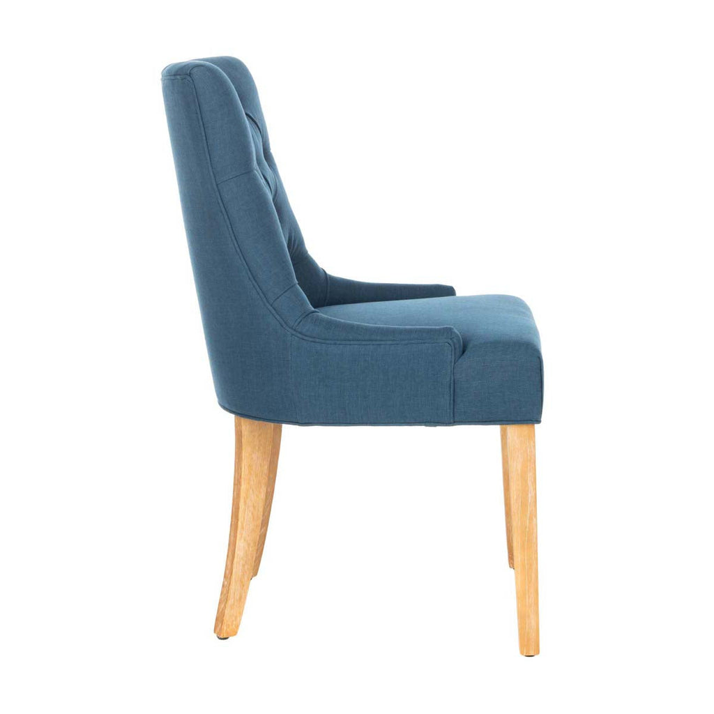 Abby 19''H Tufted Side Chairs (Set of 2) | Safavieh - MCR4701-Blue