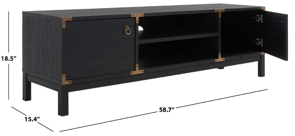 Safavieh Galio 2 Door 2 Shelf Media Stand , MED9612