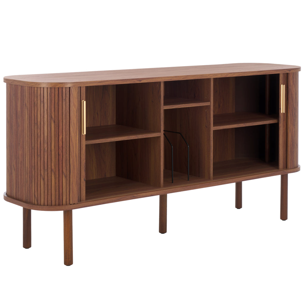 safavieh tealla 2 tambour door sideboard media stand, med9636