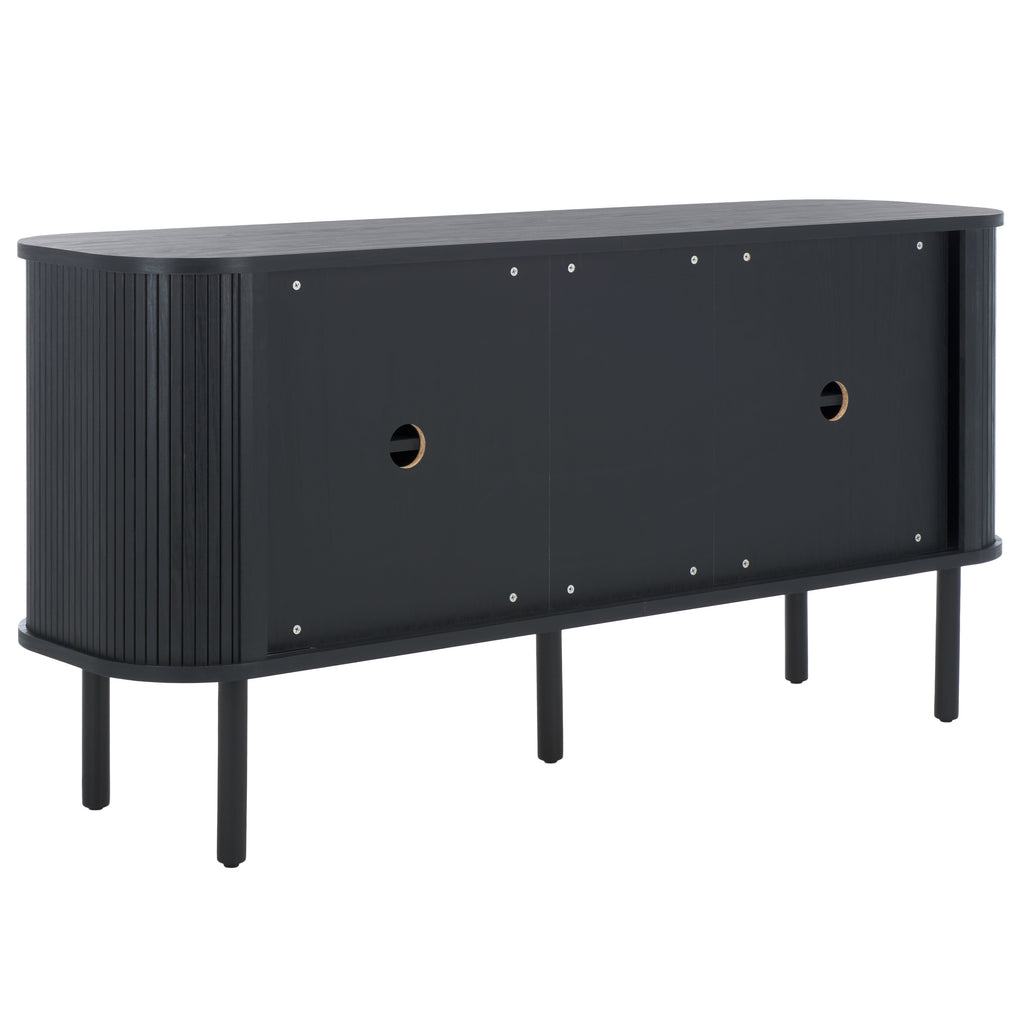 safavieh tealla 2 tambour door sideboard media stand, med9636