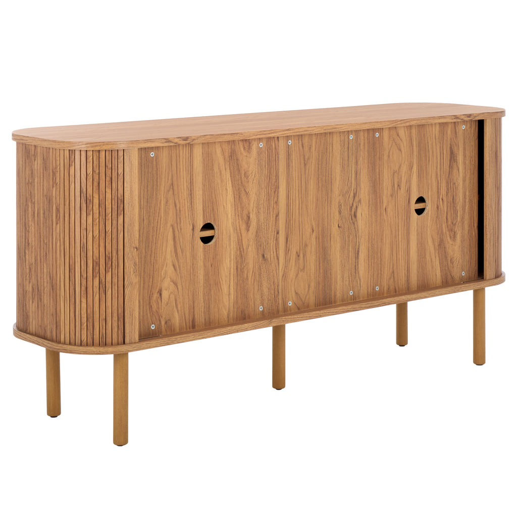 safavieh tealla 2 tambour door sideboard media stand, med9636