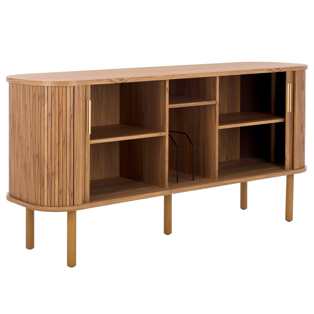 safavieh tealla 2 tambour door sideboard media stand, med9636