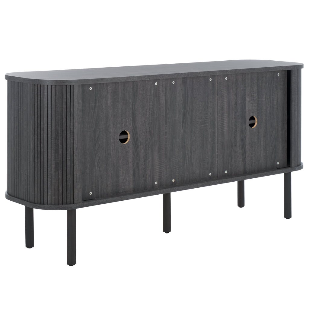 safavieh tealla 2 tambour door sideboard media stand, med9636