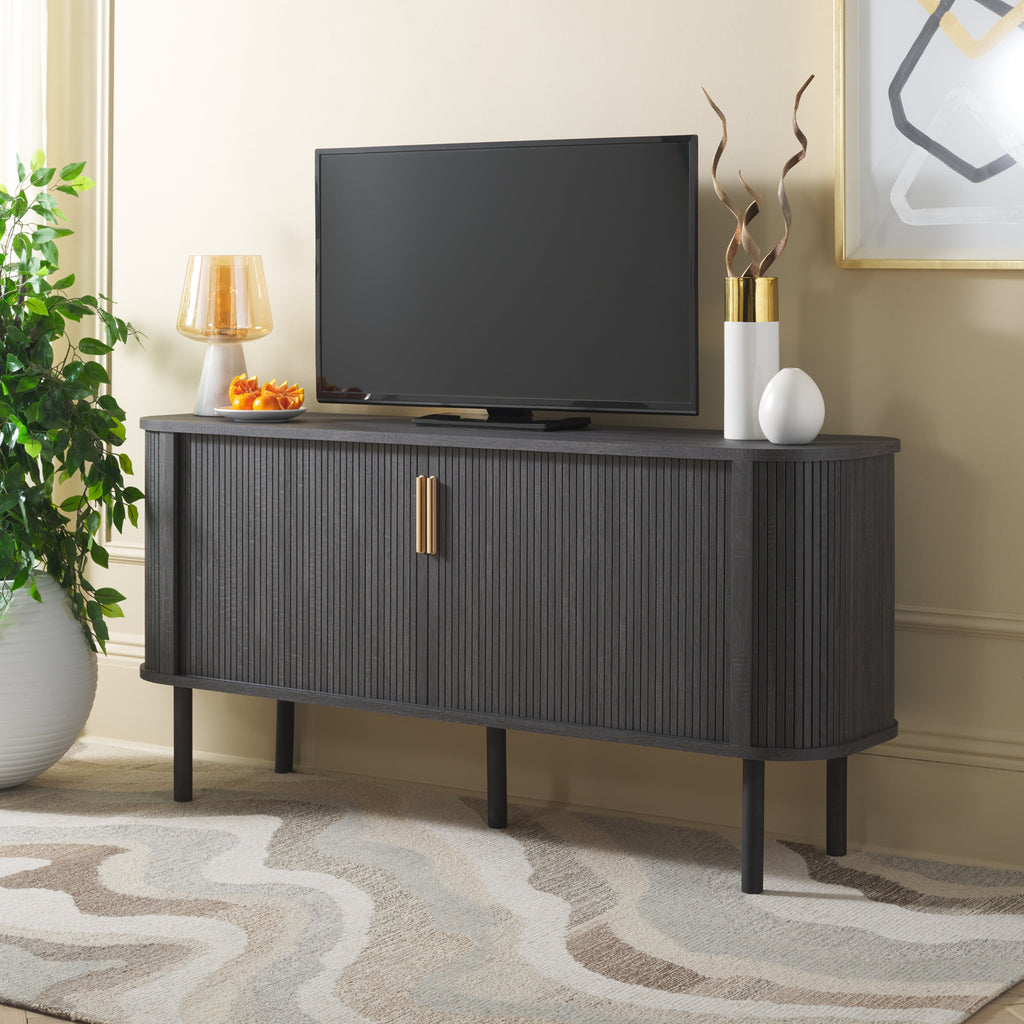 safavieh tealla 2 tambour door sideboard media stand, med9636