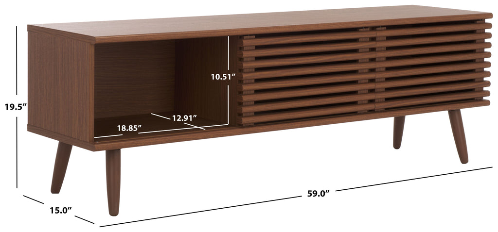 safavieh averi 2 door media stand, med9637