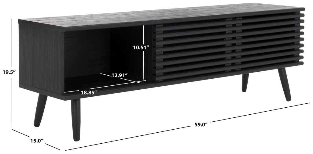 safavieh averi 2 door media stand, med9637