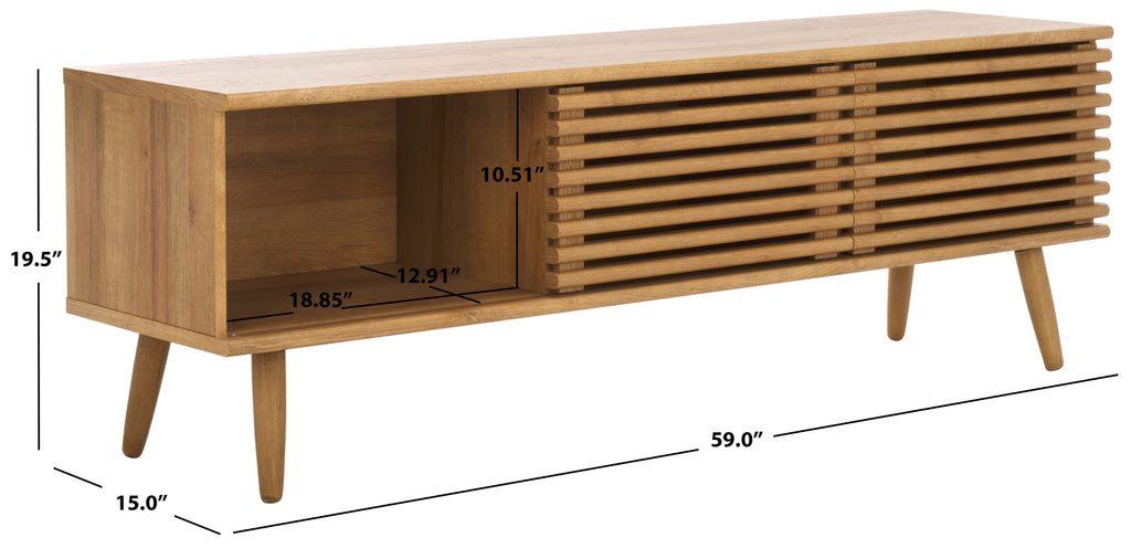 safavieh averi 2 door media stand, med9637