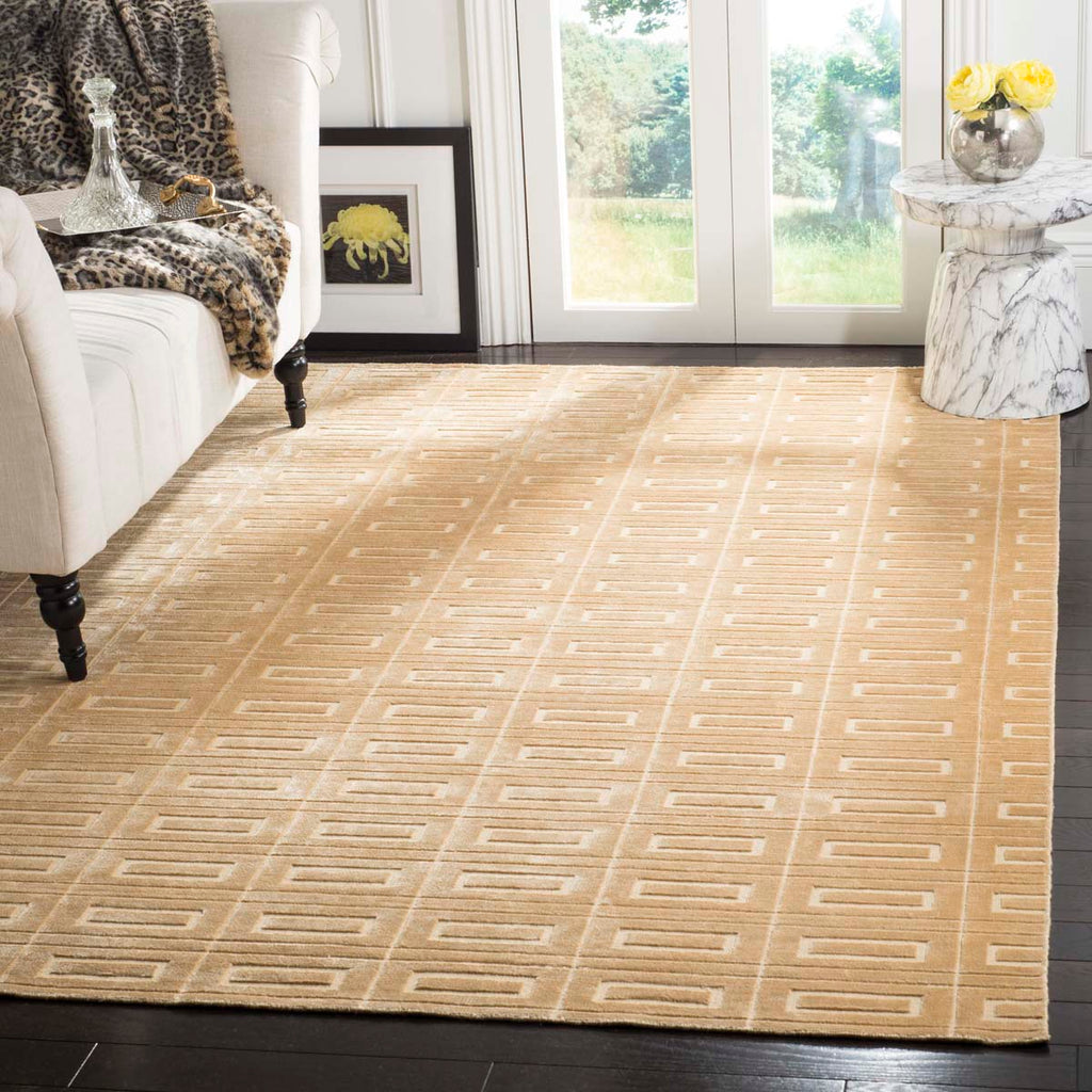 Safavieh Mirage Rug Collection MIR523C - Champagne