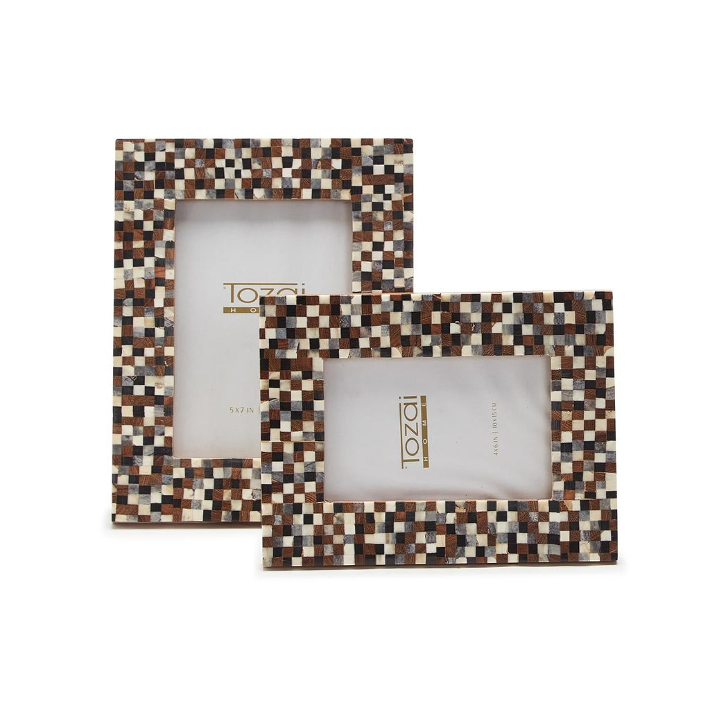 Micro Squares Set of 2 Photo Frame