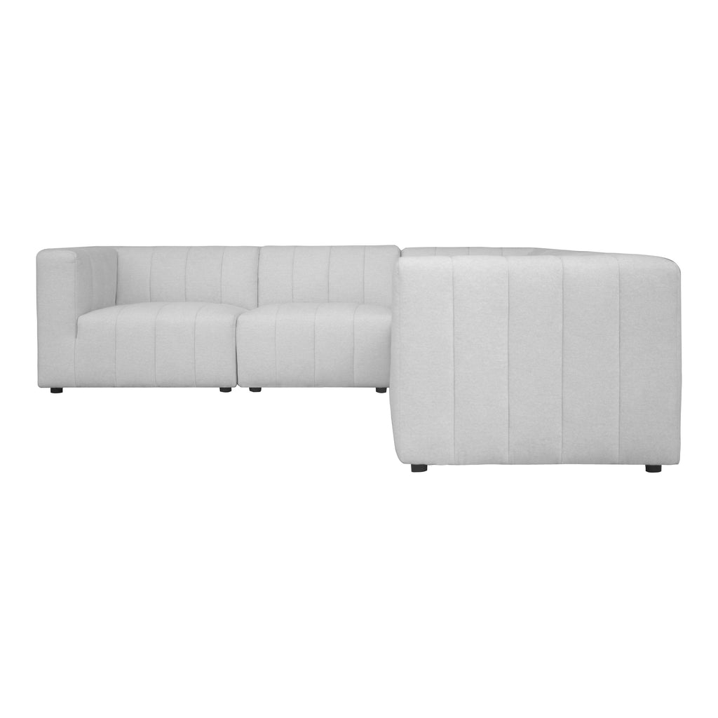 Lyric Classic L Modular Sectional Oatmeal | Moe's Furniture - MT-1031-34