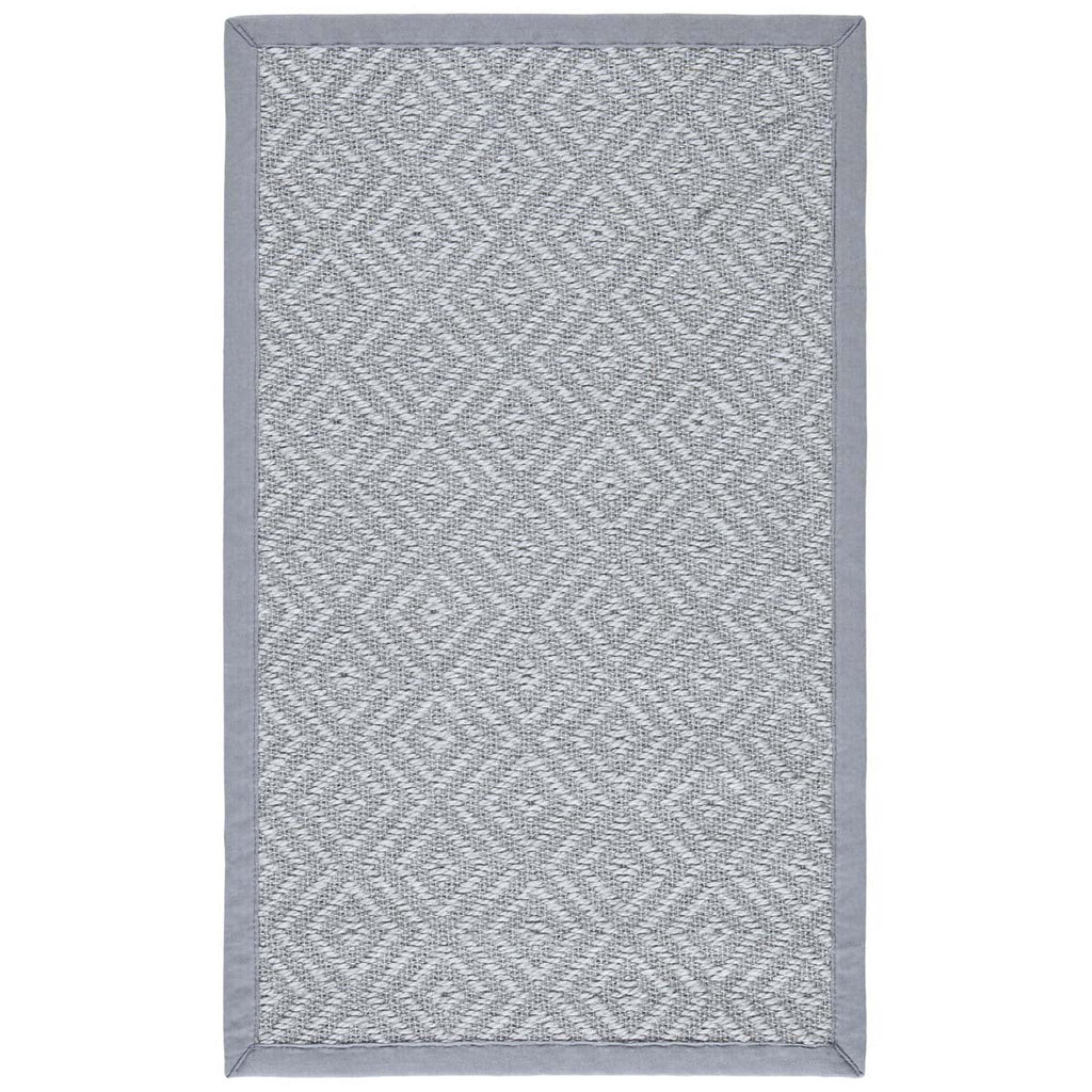 Safavieh Natural Fiber Rug Collection NF154B - Light Grey / Grey