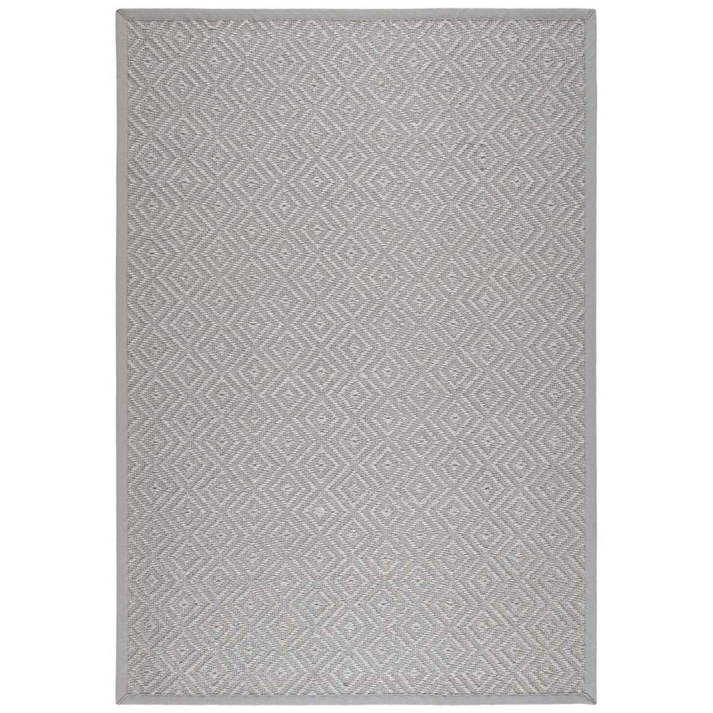 Safavieh Natural Fiber Rug Collection NF154B - Light Grey / Grey