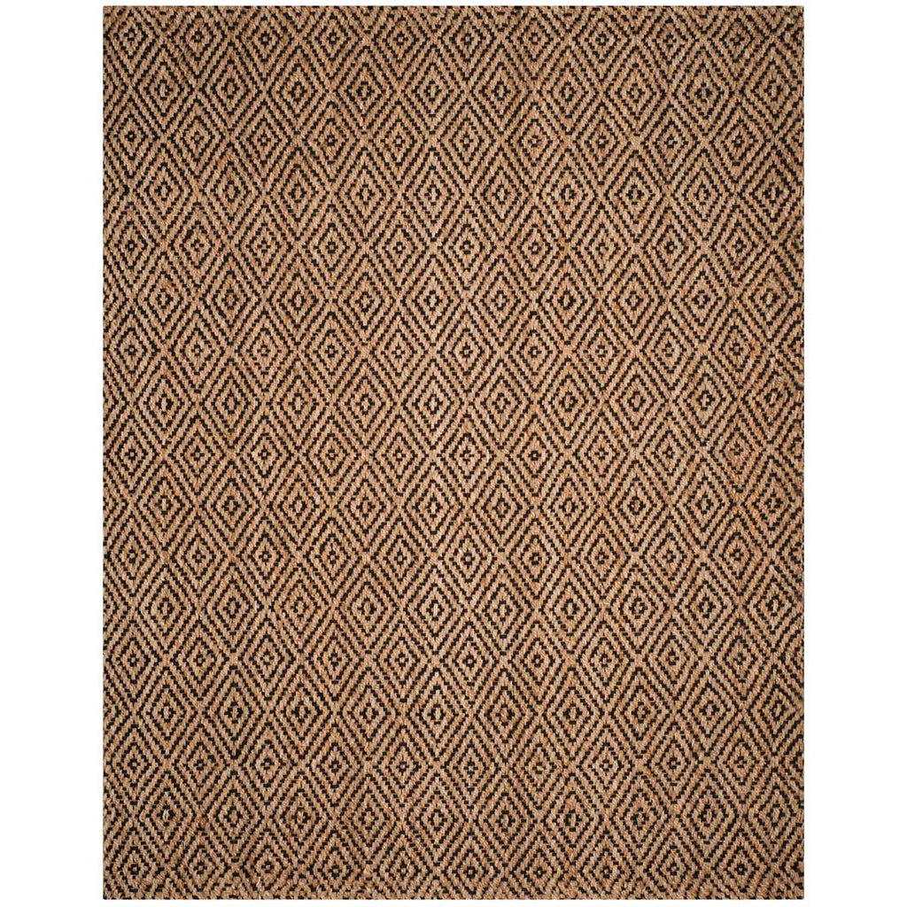 Safavieh Natural Fiber Rug Collection NF181C - Natural / Black