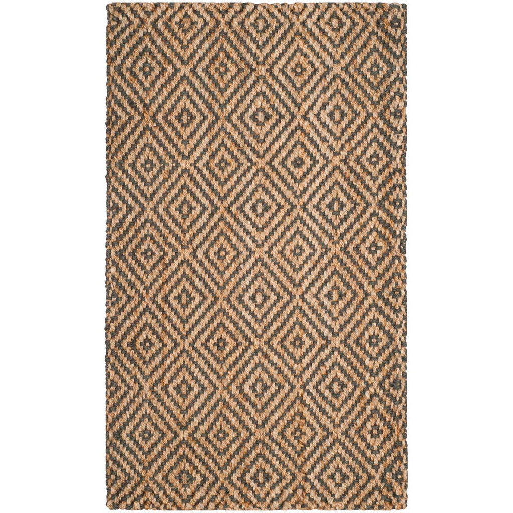 Safavieh Natural Fiber Rug Collection NF181D - Natural / Grey