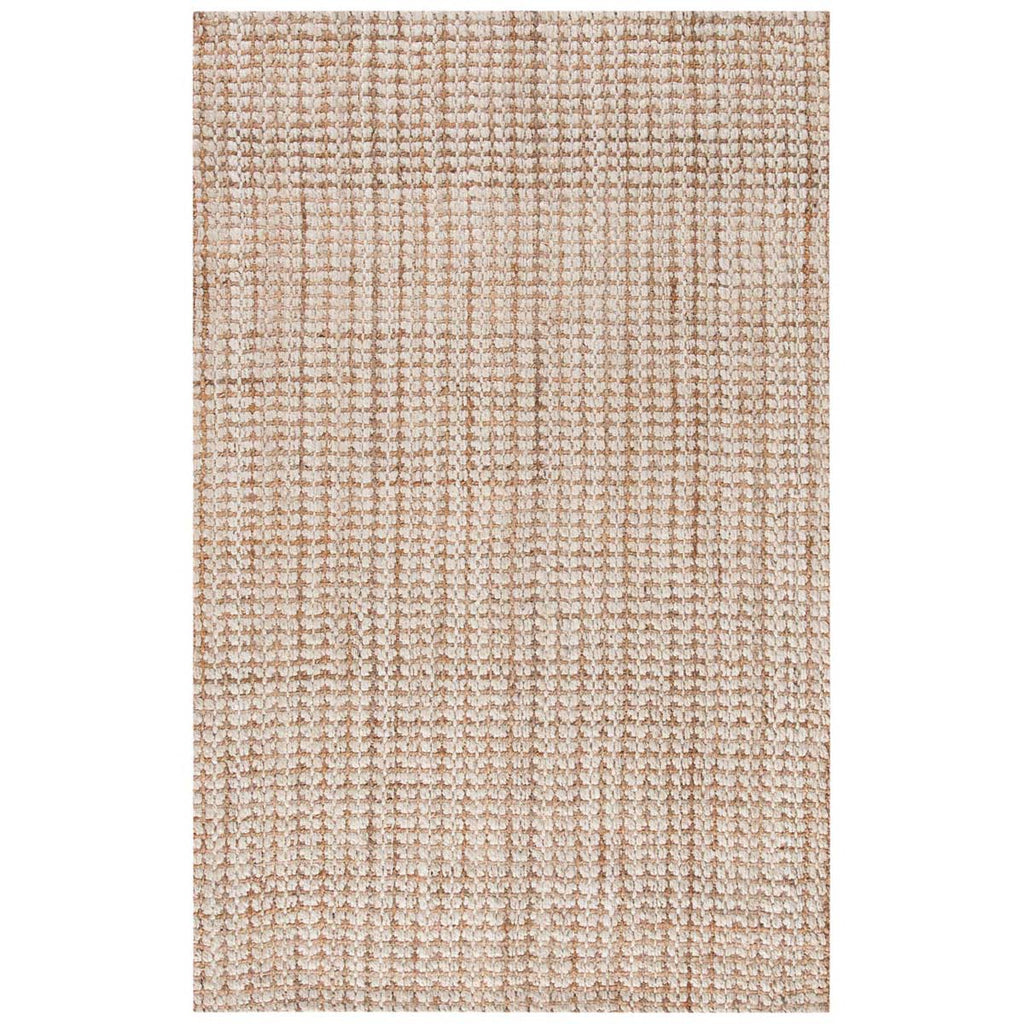 Safavieh Natural Fiber Rug Collection NF186B - Ivory / Light Brown