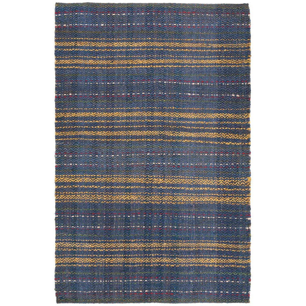 Safavieh Natural Fiber Rug Collection NF202M - Blue / Gold