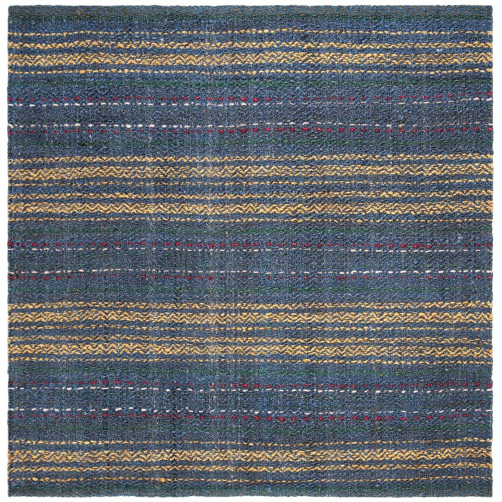 Safavieh Natural Fiber Rug Collection NF202M - Blue / Gold