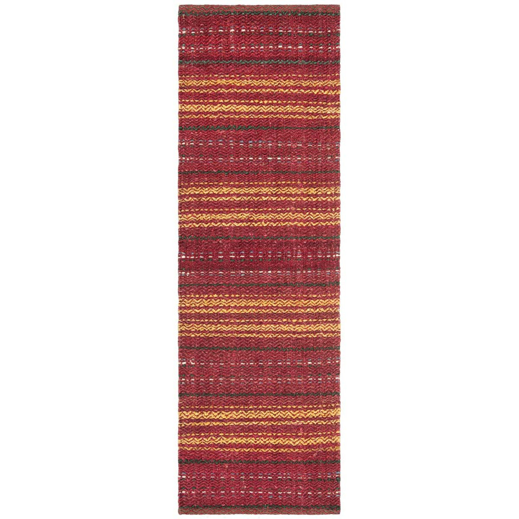 Safavieh Natural Fiber Rug Collection NF202Q - Red / Gold