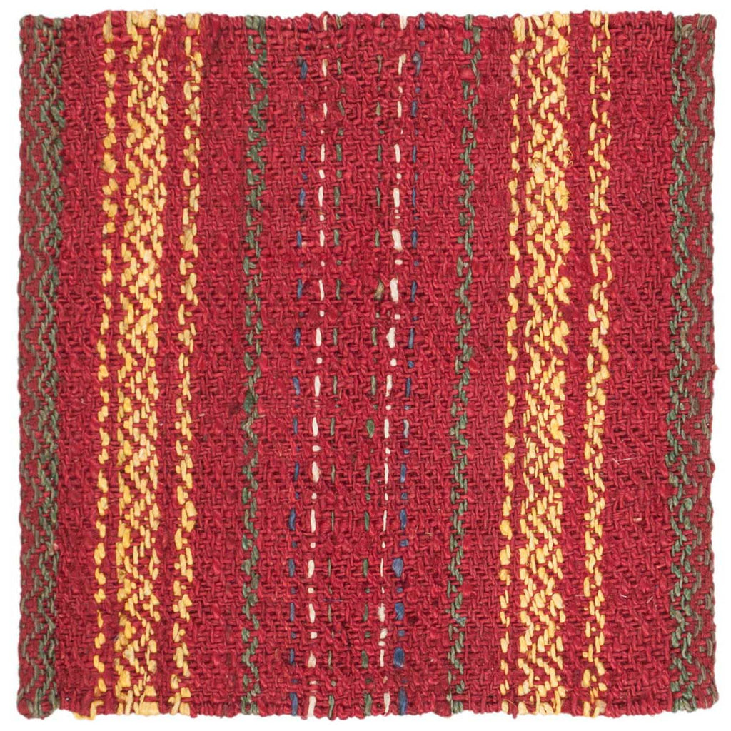 Safavieh Natural Fiber Rug Collection NF202Q - Red / Gold