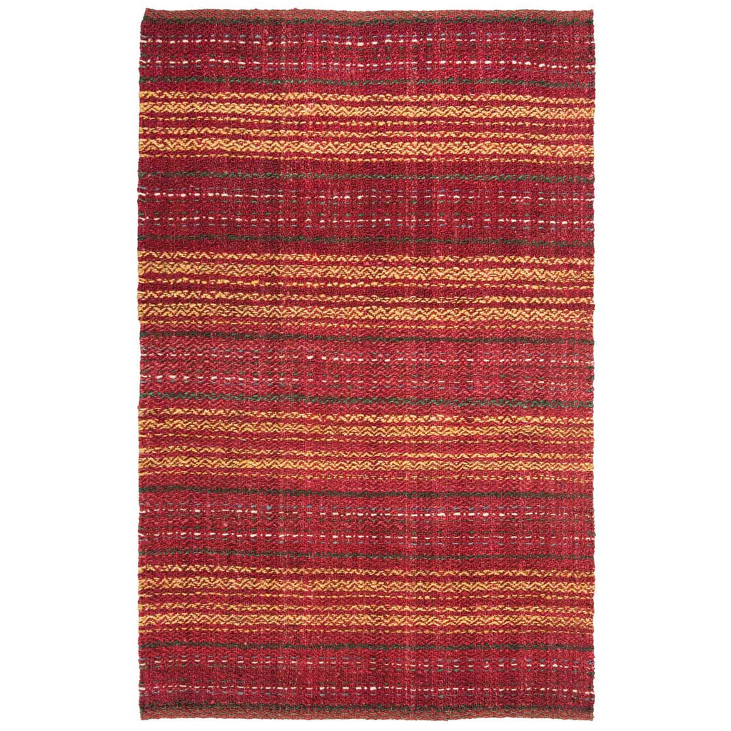 Safavieh Natural Fiber Rug Collection NF202Q - Red / Gold