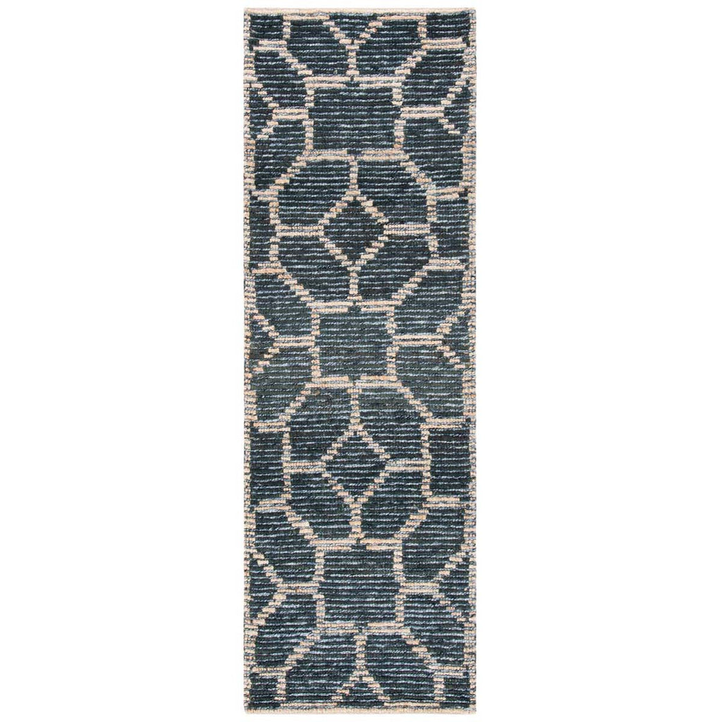 Safavieh Natural Fiber Rug Collection NF218H - Beige / Charcoal