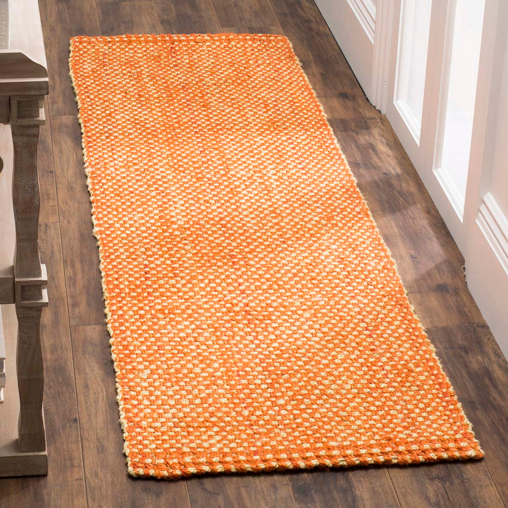 Safavieh Natural Fiber Rug Collection NF262B - Rust / Natural