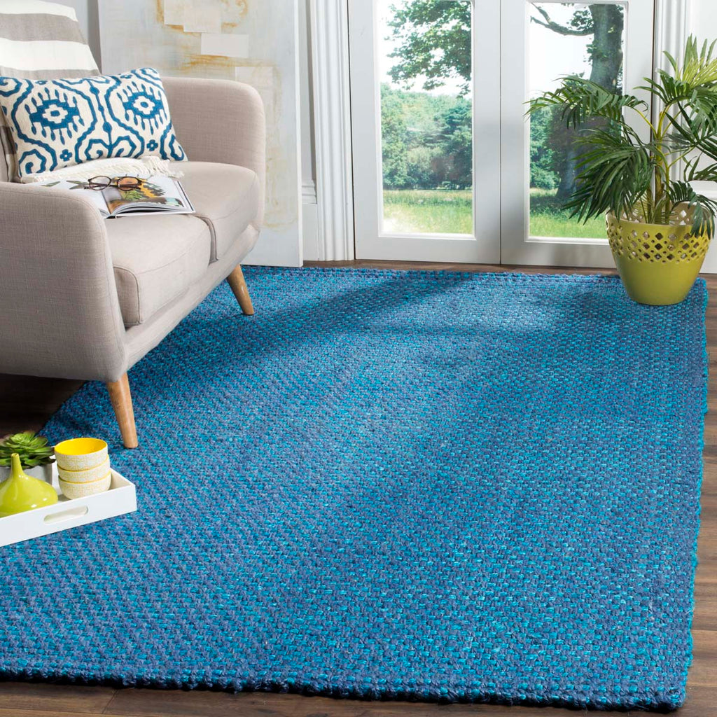 Safavieh Natural Fiber Rug Collection NF262C - Blue