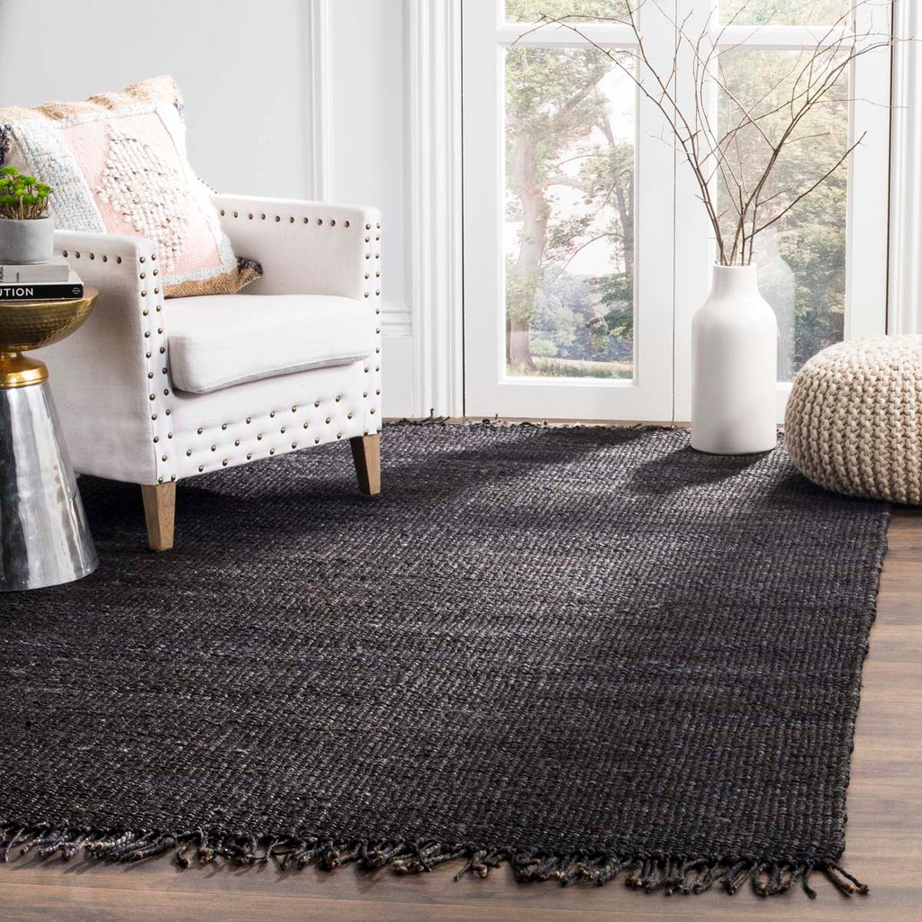 Safavieh Natural Fiber Rug Collection NF368D - Black