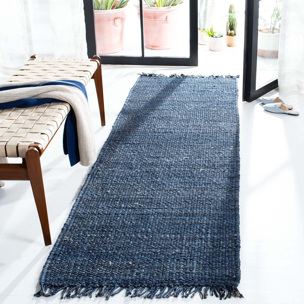 Safavieh Natural Fiber Rug Collection NF368N - Navy