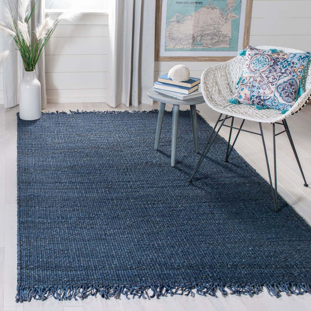 Safavieh Natural Fiber Rug Collection NF368N - Navy