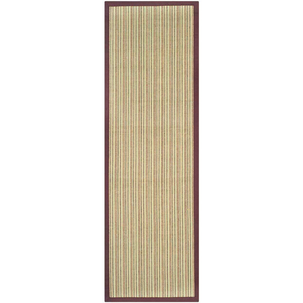 Safavieh Natural Fiber Rug Collection NF442C - Blue / Purple
