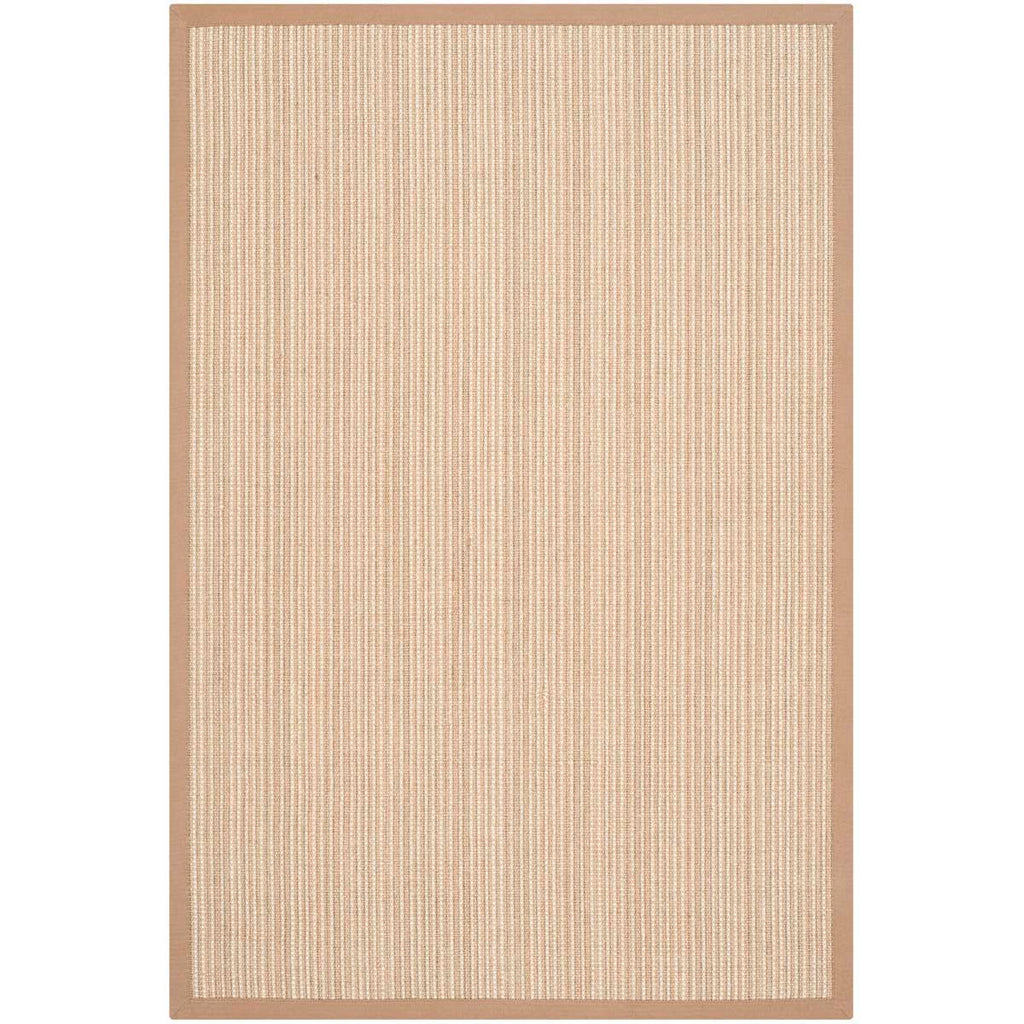 Safavieh Natural Fiber Rug Collection NF442D - Tan / Tan