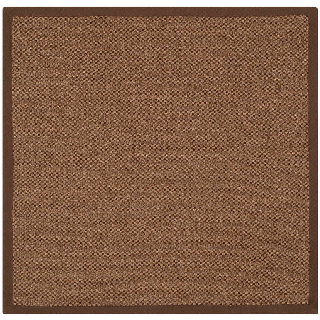 Safavieh Natural Fiber Rug Collection NF443D - Brown / Brown