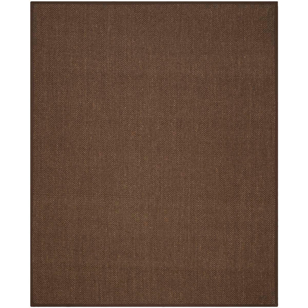 Safavieh Natural Fiber Rug Collection NF443D - Brown / Brown