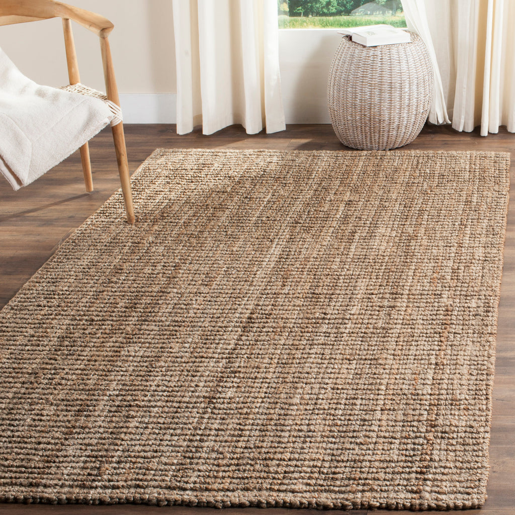 Safavieh Natural Fiber Rug Collection NF447M - Natural / Grey