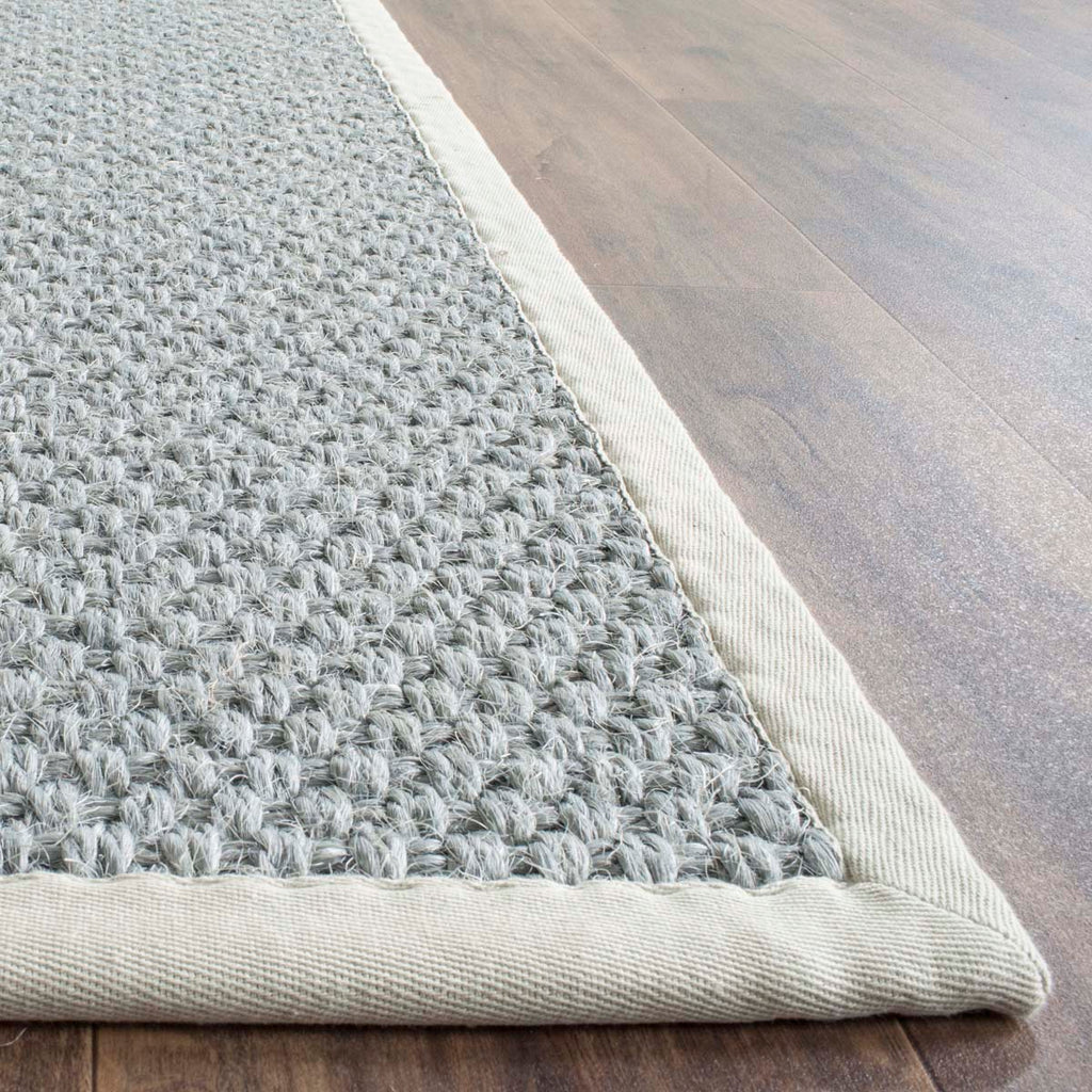 Safavieh Natural Fiber Rug Collection NF463B - Silver / Grey