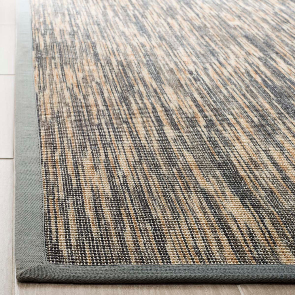 Safavieh Natural Fiber Rug Collection NF474B - Natural / Grey