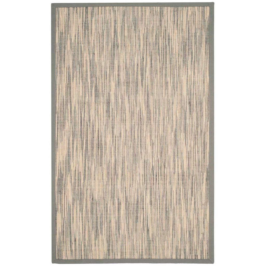 Safavieh Natural Fiber Rug Collection NF474B - Natural / Grey