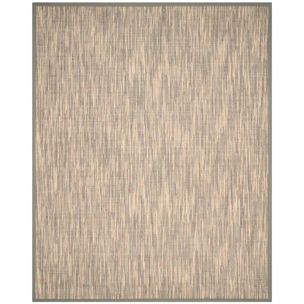 Safavieh Natural Fiber Rug Collection NF474B - Natural / Grey