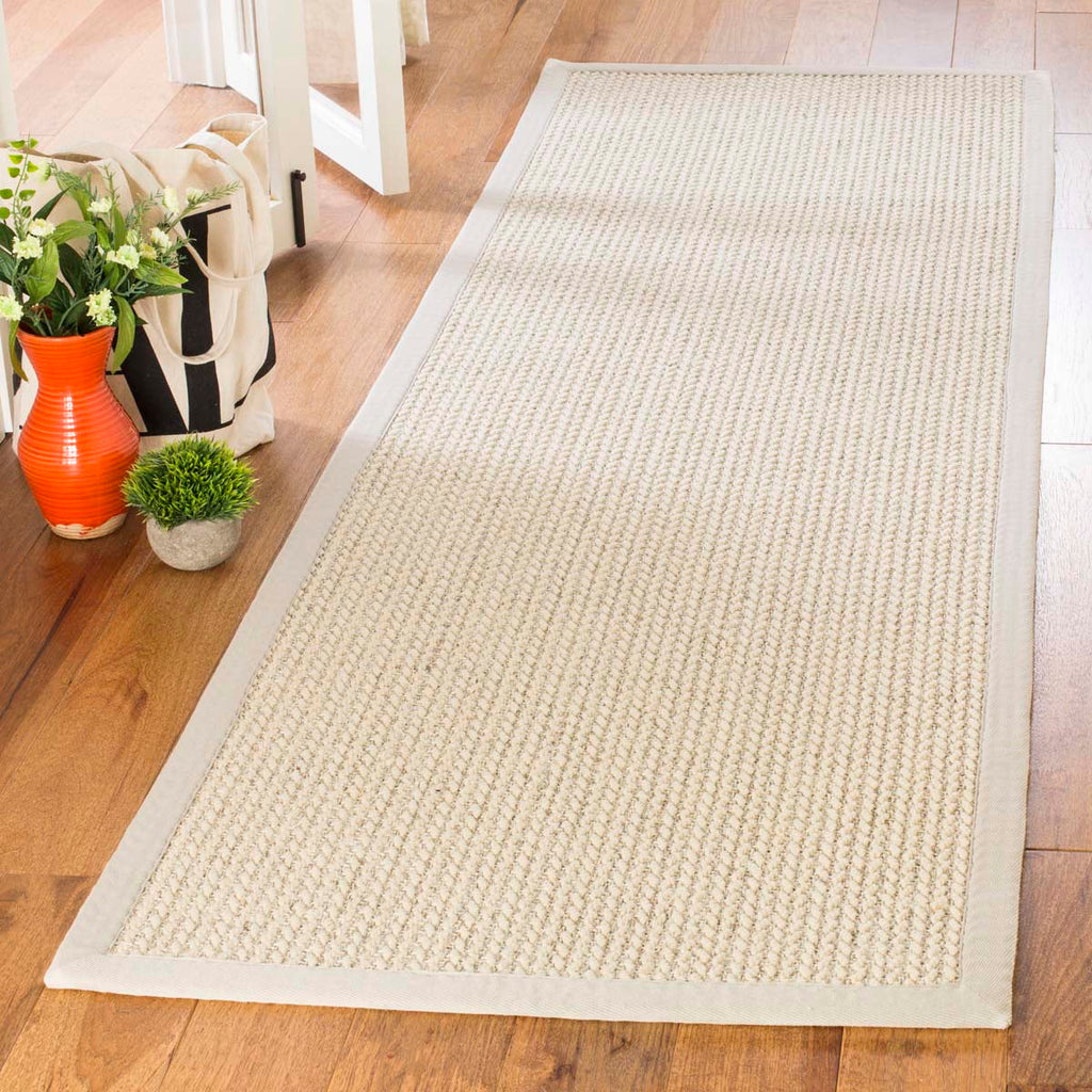 Safavieh Natural Fiber Rug Collection NF475C - Light Grey