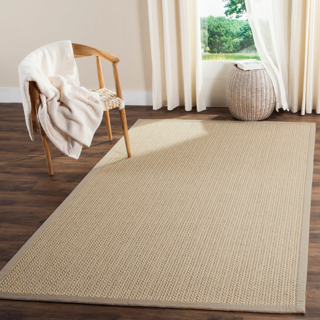 Safavieh Natural Fiber Rug Collection NF475C - Light Grey