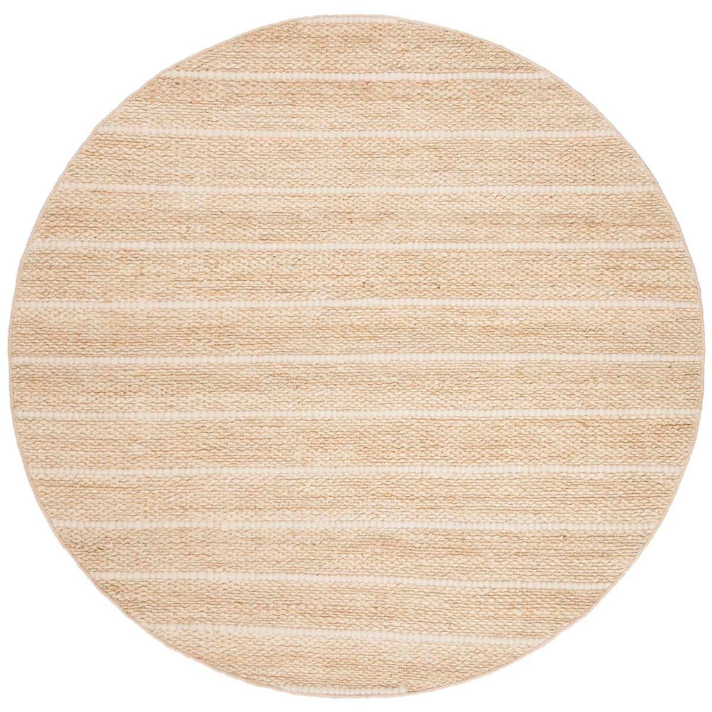 Safavieh Natural Fiber Rug Collection NF550B - Ivory / Ivory