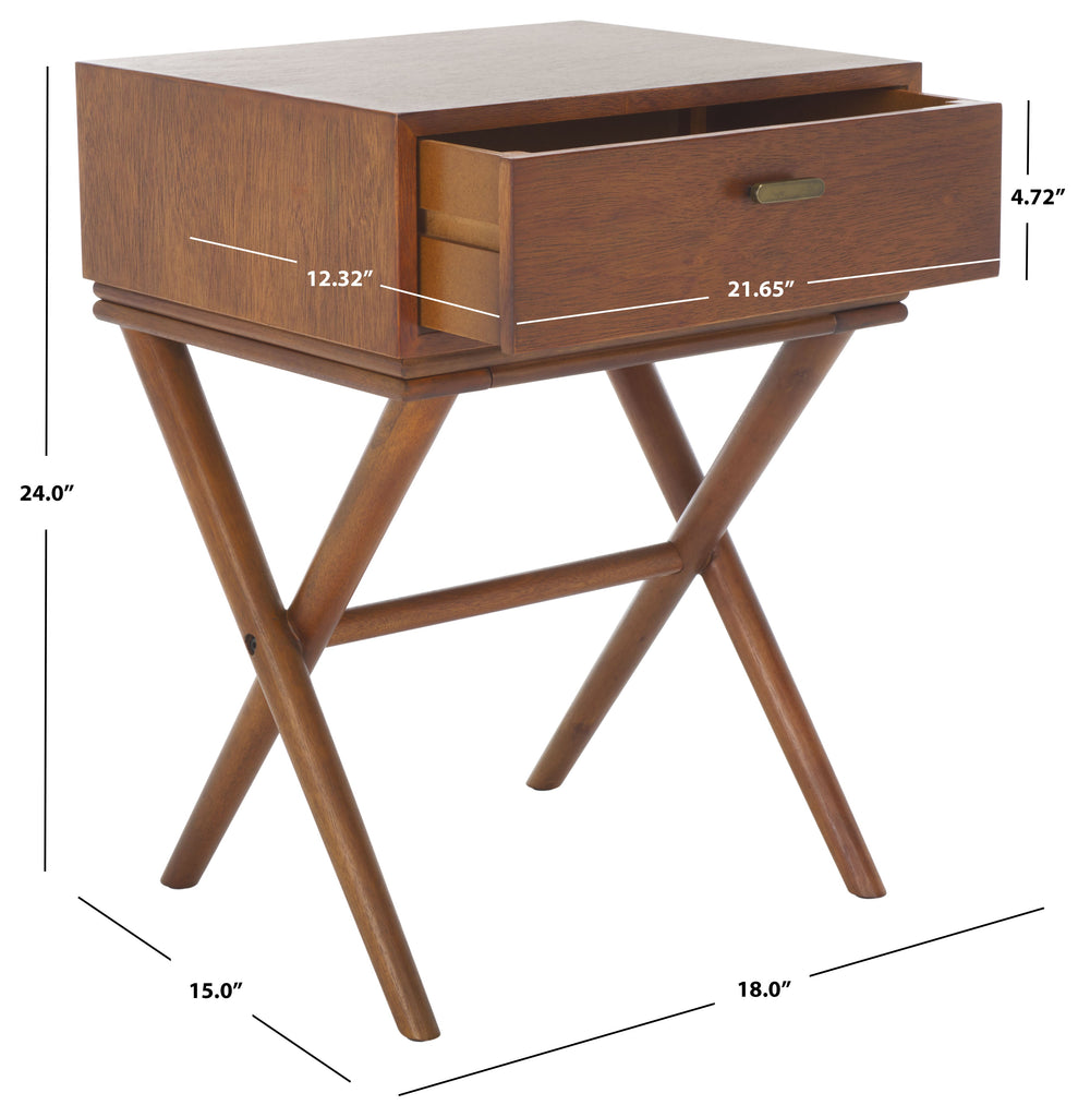 Sixtine Nightstand| Safavieh - NST6604 - Natural