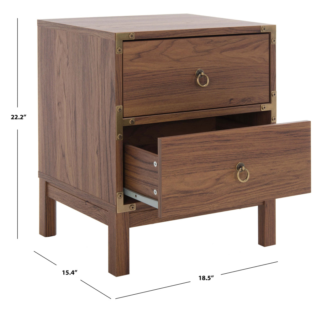 Safavieh Galio 2 Drawer Nightstand , NST9600