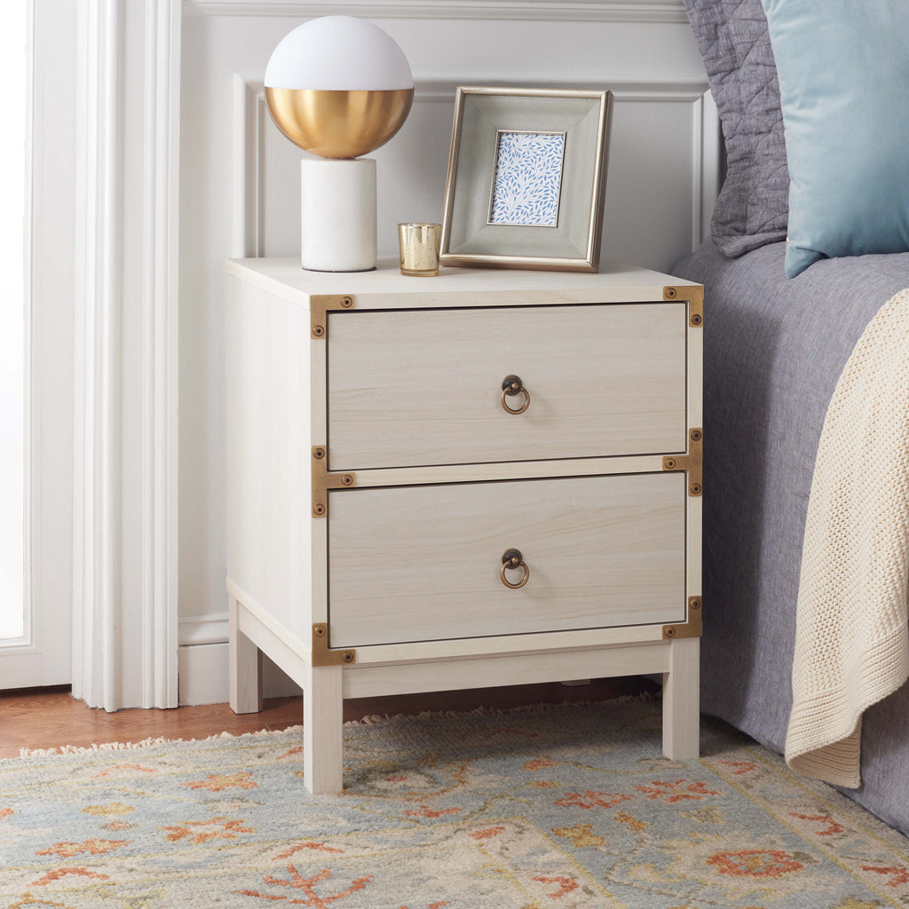 Safavieh Galio 2 Drawer Nightstand , NST9600