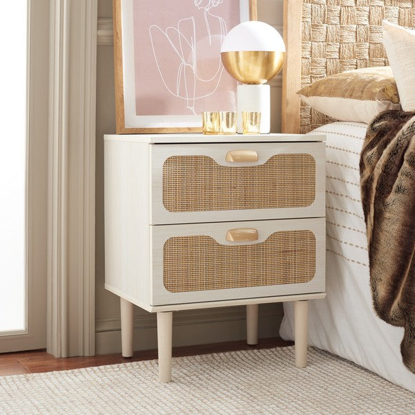 Safavieh Irelia 2 Drawer Nightstand , NST9602